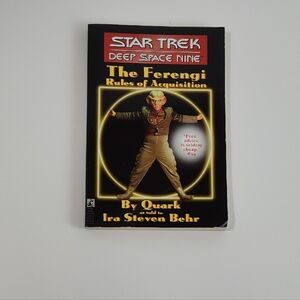 Star Trek Deep Space Nine Book - The Ferengi Rules of Acquisition
